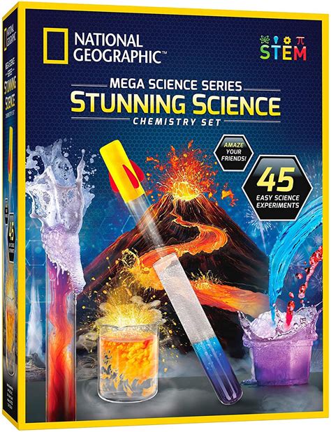 National geographic science experiment set with magical activities